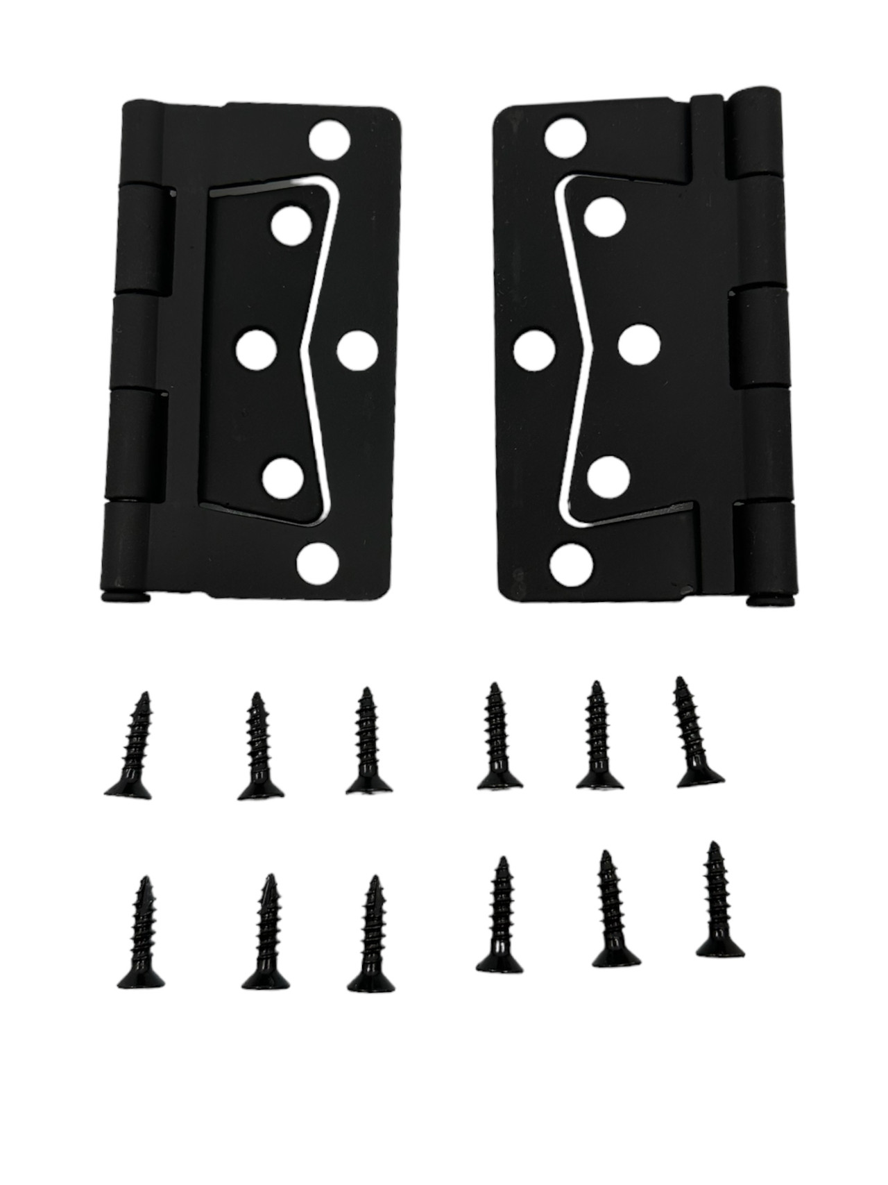 Mobile Home Parts Direct Butterfly Interior Hinges, Matte Black with